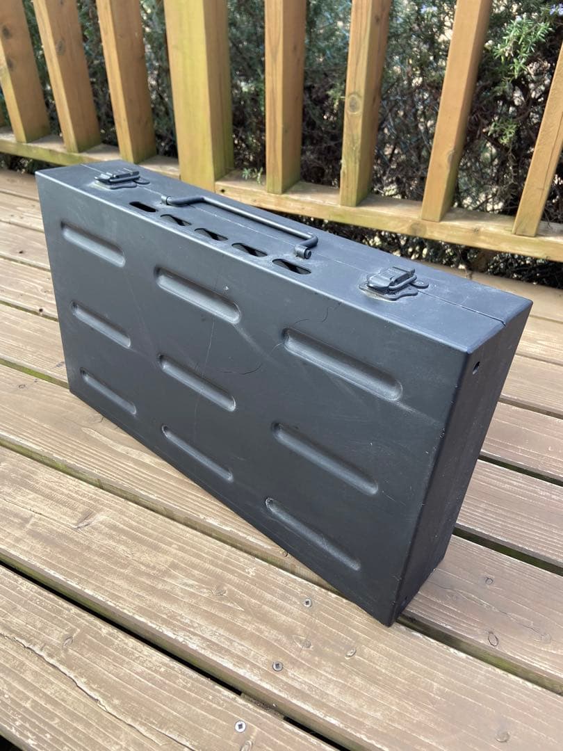 M*9様 【絶盤/未使用/煙突付】 テンマク デザイン iron stove 薪