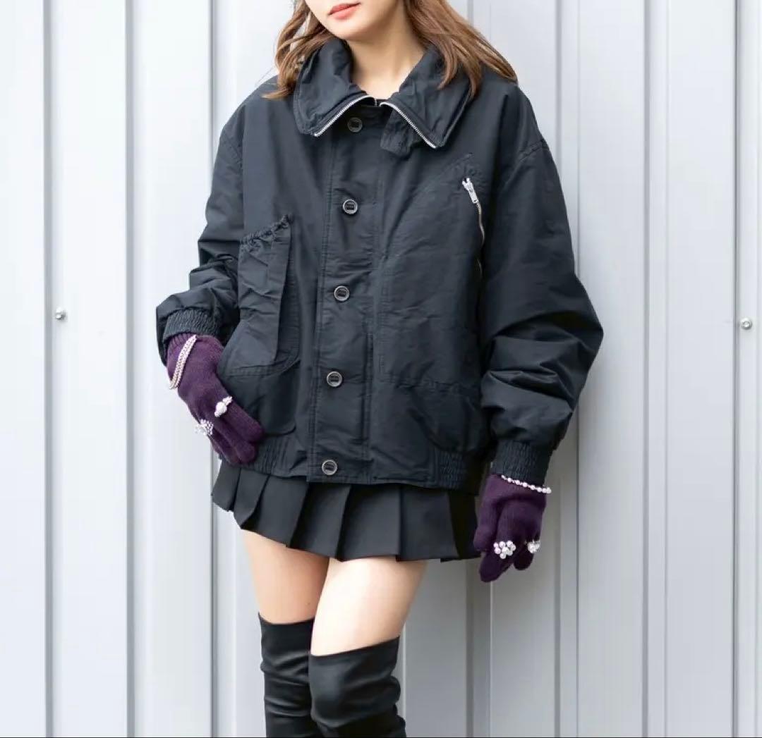 YOKE 25FW \"KATHARINE HAMNETT\" Short ブルゾン