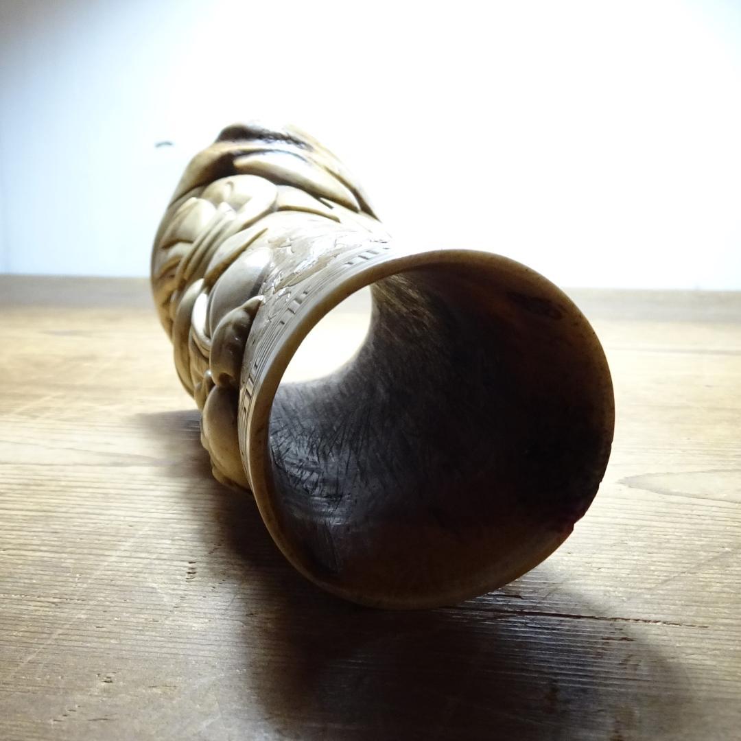 ま*ん様 七福神　細密彫刻　キズ、ヨゴレあり〼　根付　提げ物