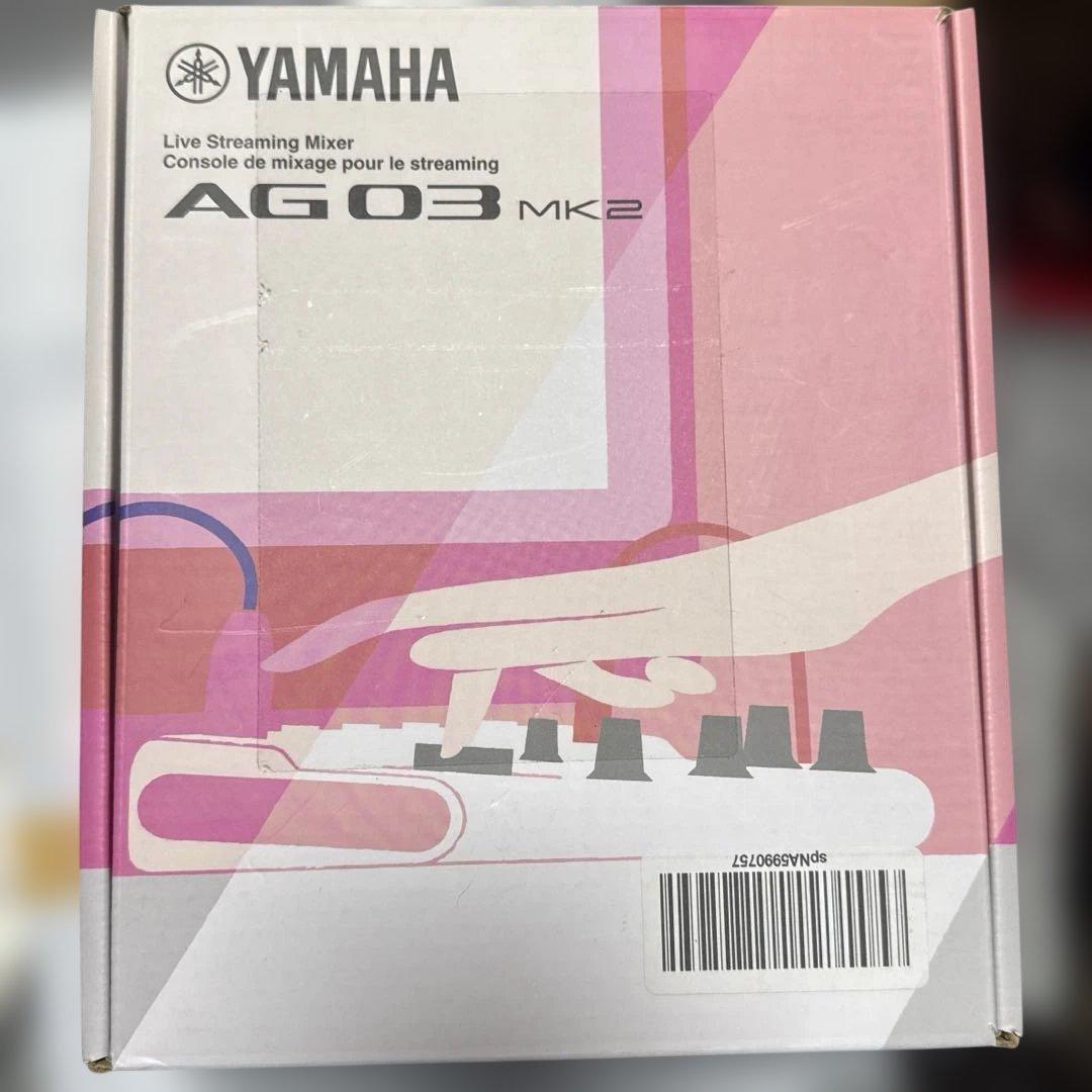 まめっち　YAMAHA AG03 mk2 ミキシングコンソール