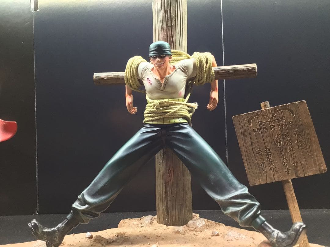 ワンピースフィギュア　ゾロ　popサイズ　ガレージキット　海外フィギュア