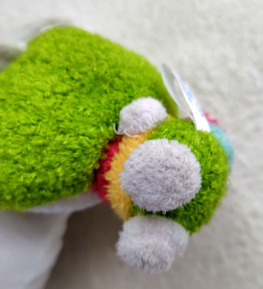 ハローキティカラフルパグマスコット あおむし レア ボールチェーン欠品