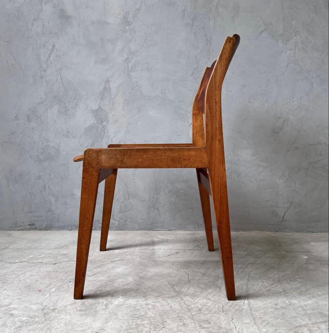 超希少 極初期型 天童木工 水之江忠臣 ブックチェア チーク材 ヴィンテージ