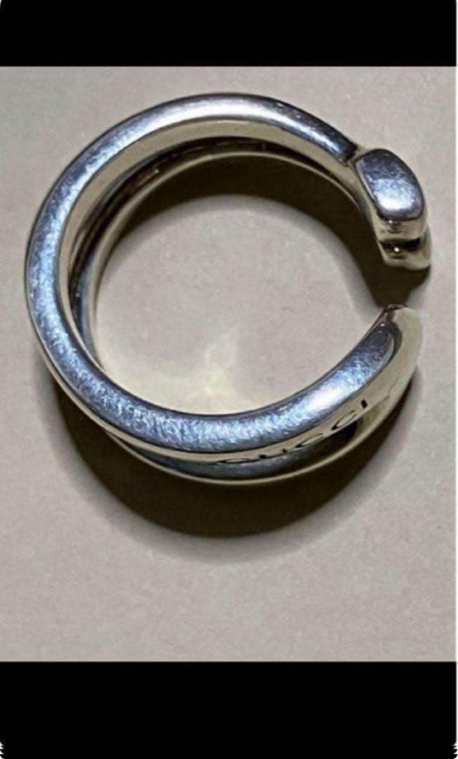 新春セール！早い者勝ちです！送料無料　GUCCI未使用品　グッチ　シルバーリング