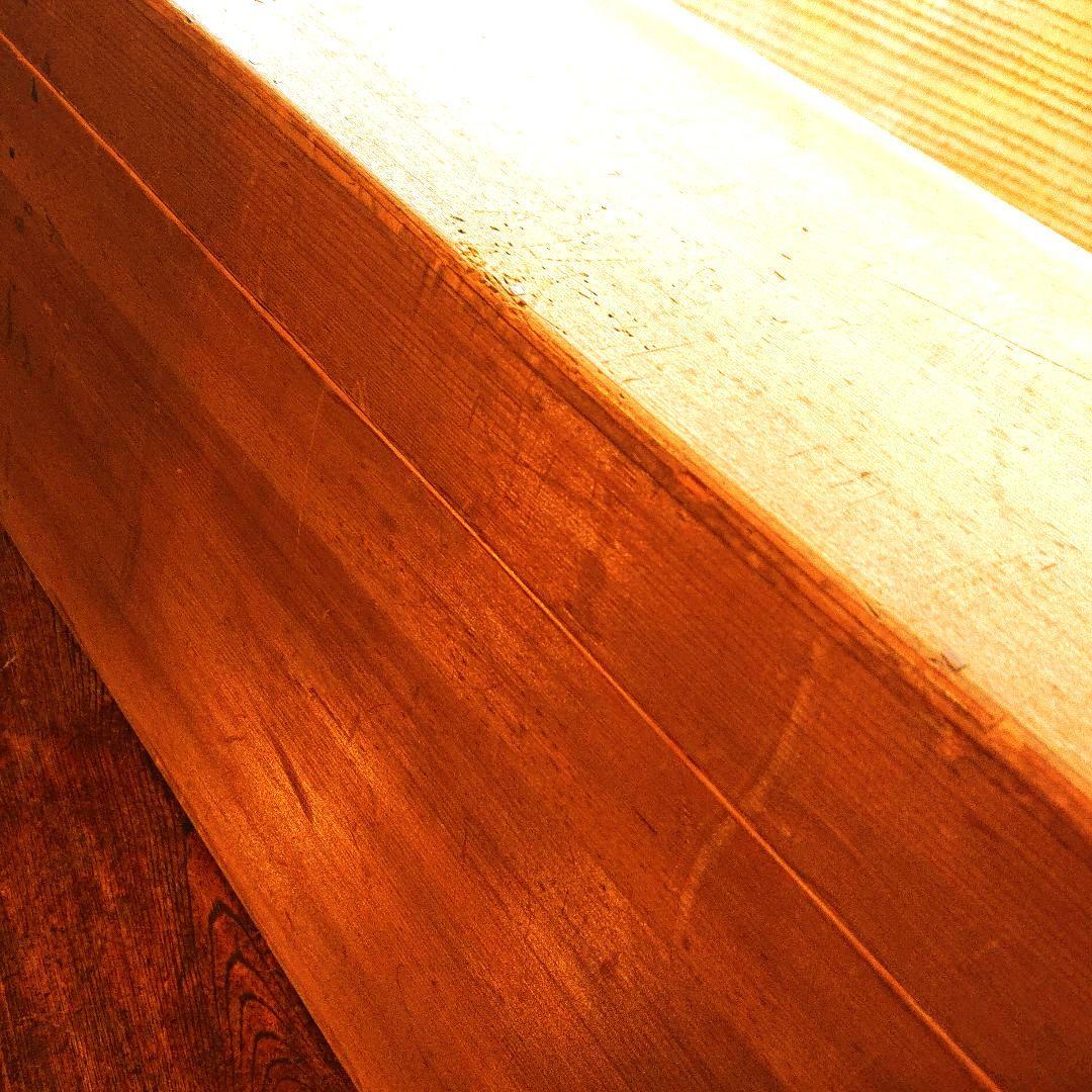 今月中の値下げです！骨董 総檜 軸箱