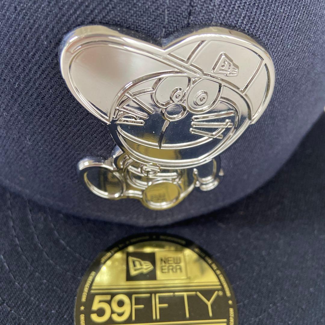 【新品タグ付】NEWERA ドラえもん 50周年キャップ メタル　59FIFTY