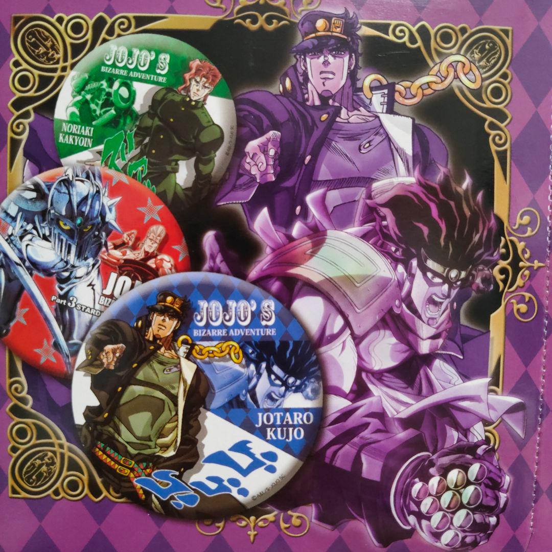 15cm! 超ビッグ！　ジョジョの奇妙な冒険 デカCANバッジ　デカ缶バッジ