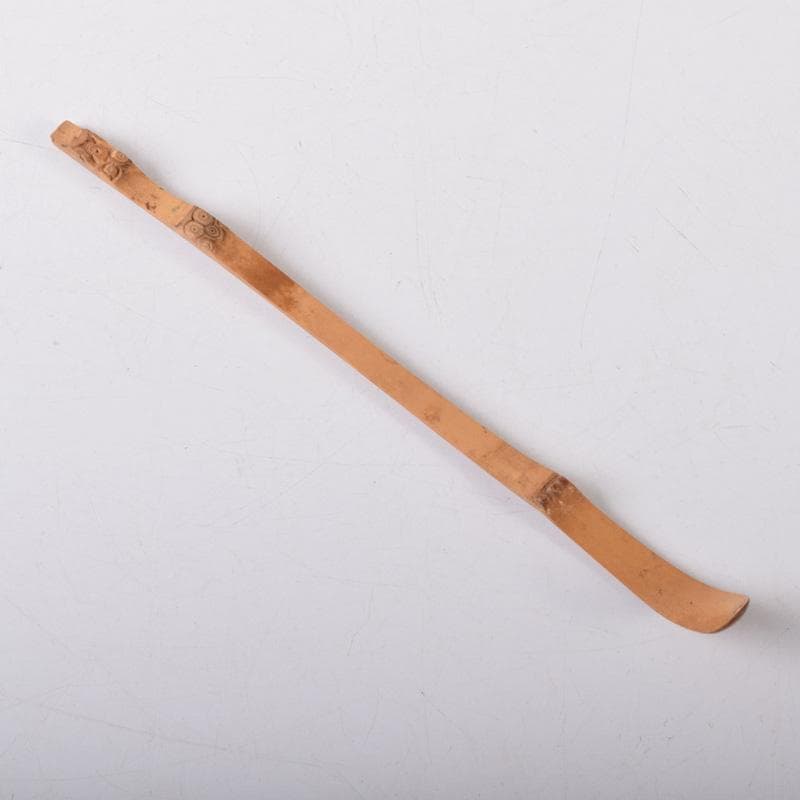 茶道具　西川楳玄下削　茶杓　東慶寺　井上禅定書付　共筒共箱　V　7337