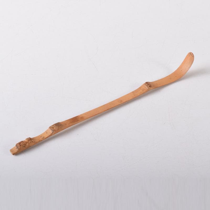 茶道具　西川楳玄下削　茶杓　東慶寺　井上禅定書付　共筒共箱　V　7337