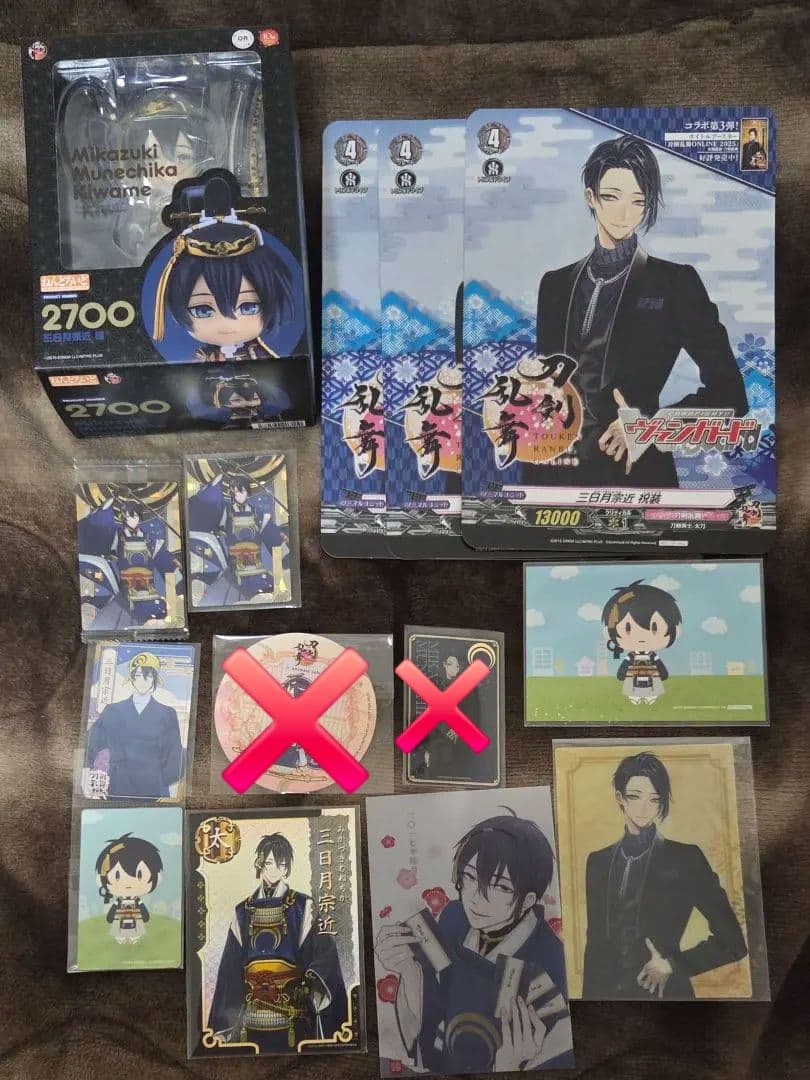 刀剣乱舞 三日月宗近 グッズまとめ売り