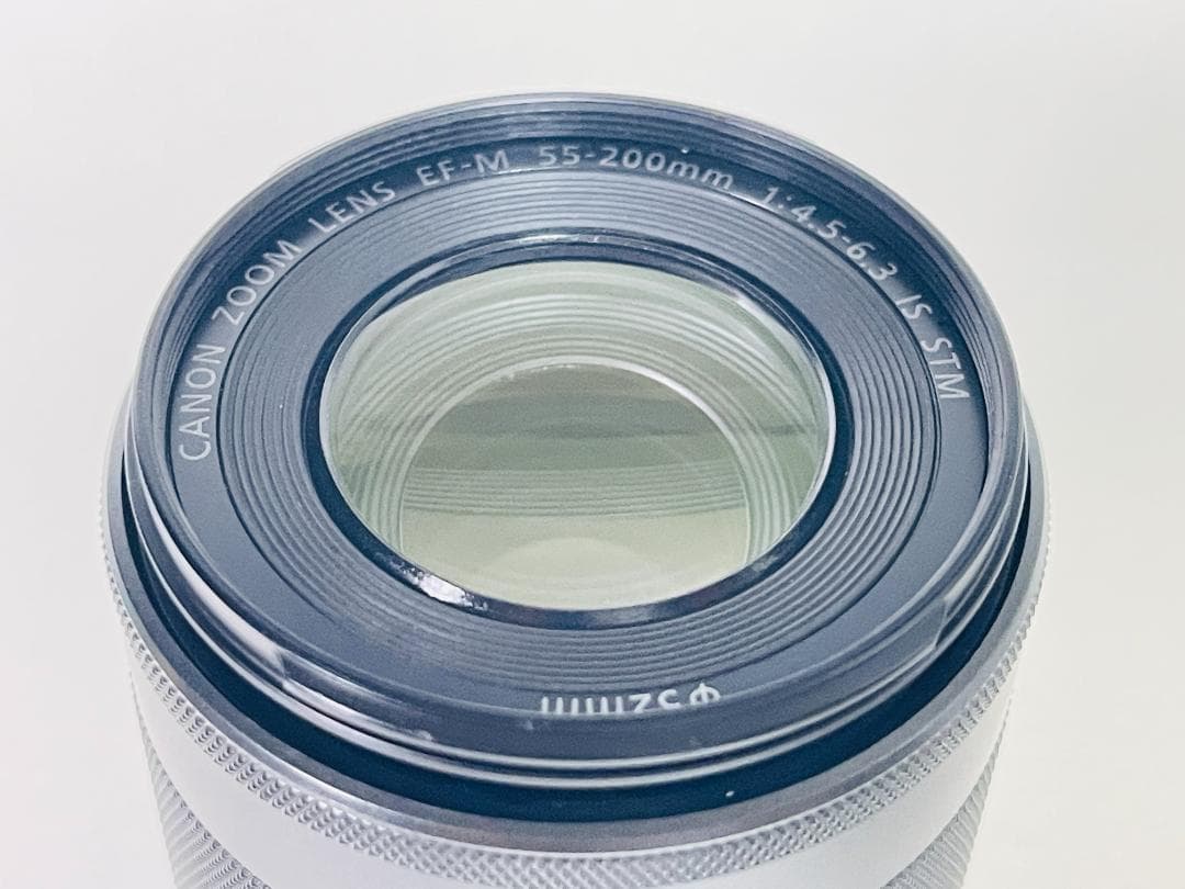 実用美品 Canon EF-M 55-200mm f4.5-6.3 IS STM