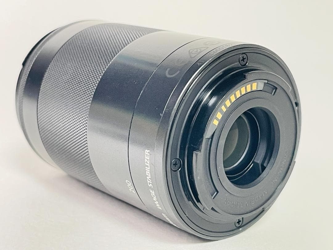 実用美品 Canon EF-M 55-200mm f4.5-6.3 IS STM