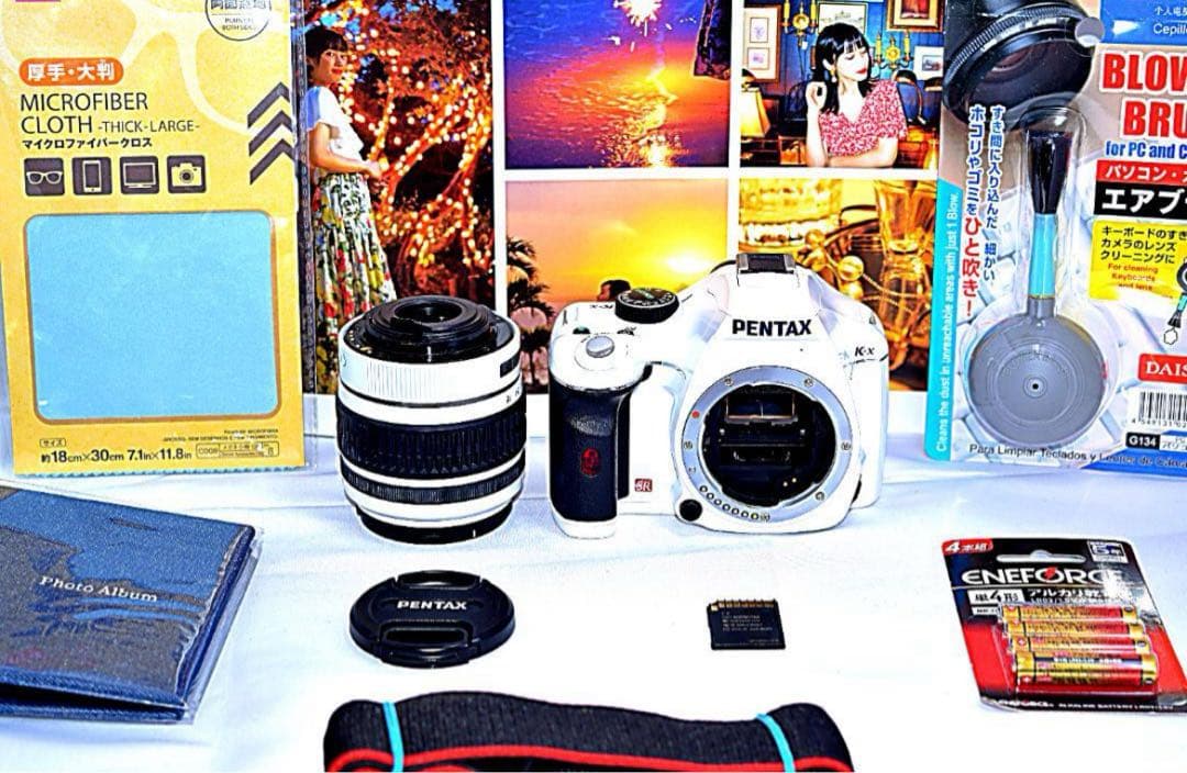 ☆一眼レフデビュー☆スマホ転送☆PENTAX K−X レンズキット