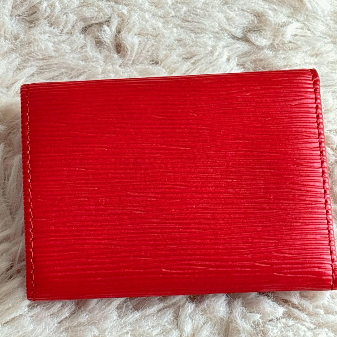 ヴィヴィアンウエストウッド 財布 三つ折り レッド オーブ ミニ財布 赤 レザー