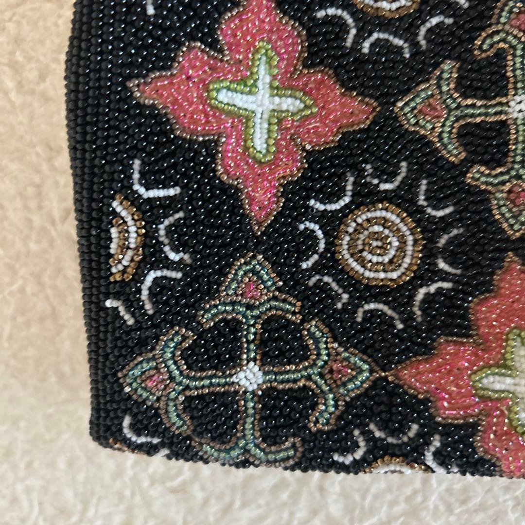 ビーズバッグ　和装　手縫い　ヴィンテージ