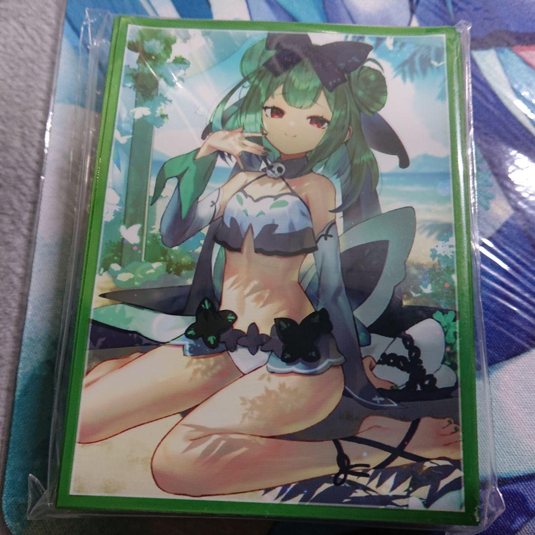 α1 ホロライブ ウエディング&肌 潤羽るしあ スリーブ&プレイマット