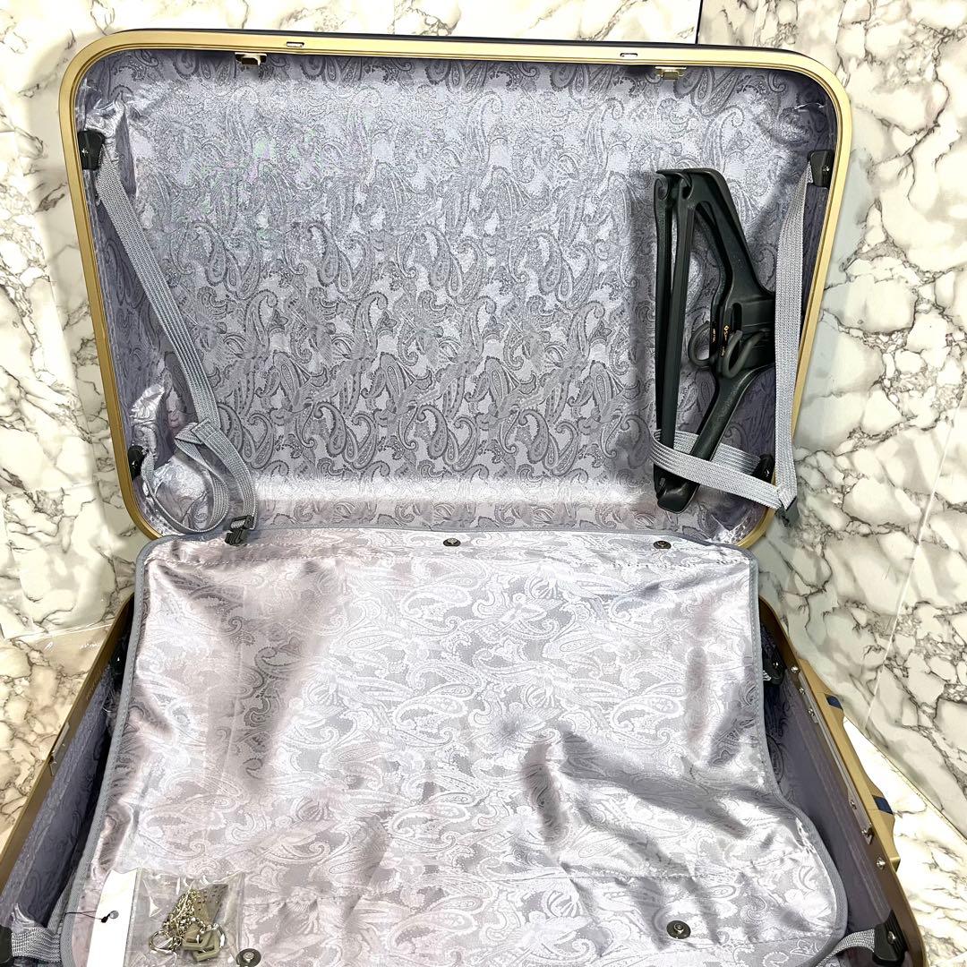 美品　Samsonite　サムナイト　キーロック式　大型スーツケース