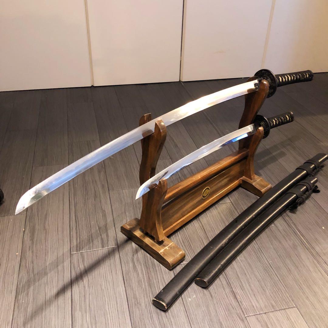 高級模造刀　高級居合刀　 大小セット　脇差