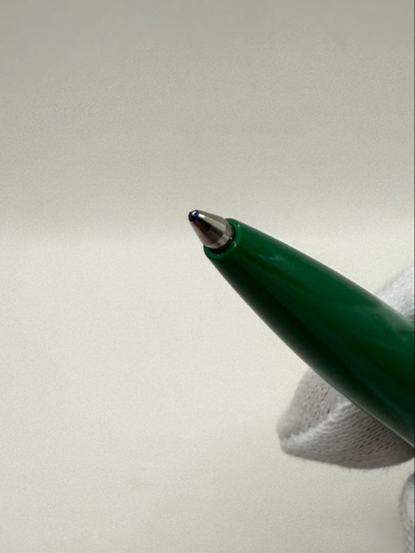 ROLEX 緑色 ボールペン 専用ケース付き