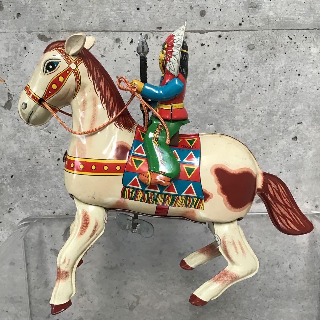 50年代 ブリキのおもちゃ 『 アパッチライダー』 日本製 美品