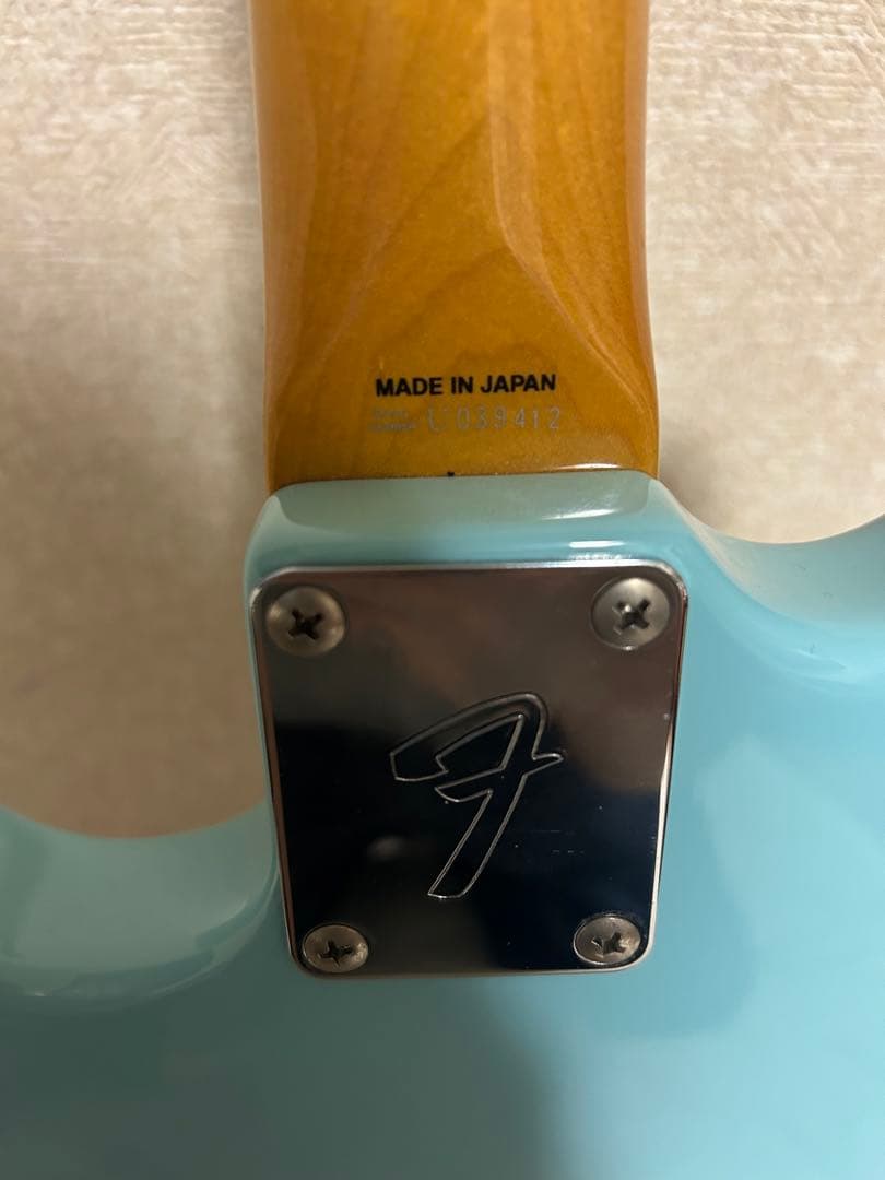 ギター Fender japan Mustang Sonic Blue