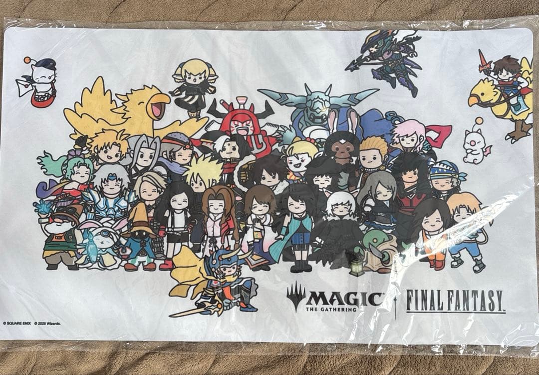 mtg ff コラボ 限定 ちびキャラプレイマット