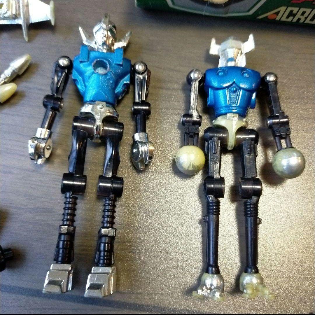 ミクロマン アクロイヤー 当時物 レア 昭和 レトロ 3体セット