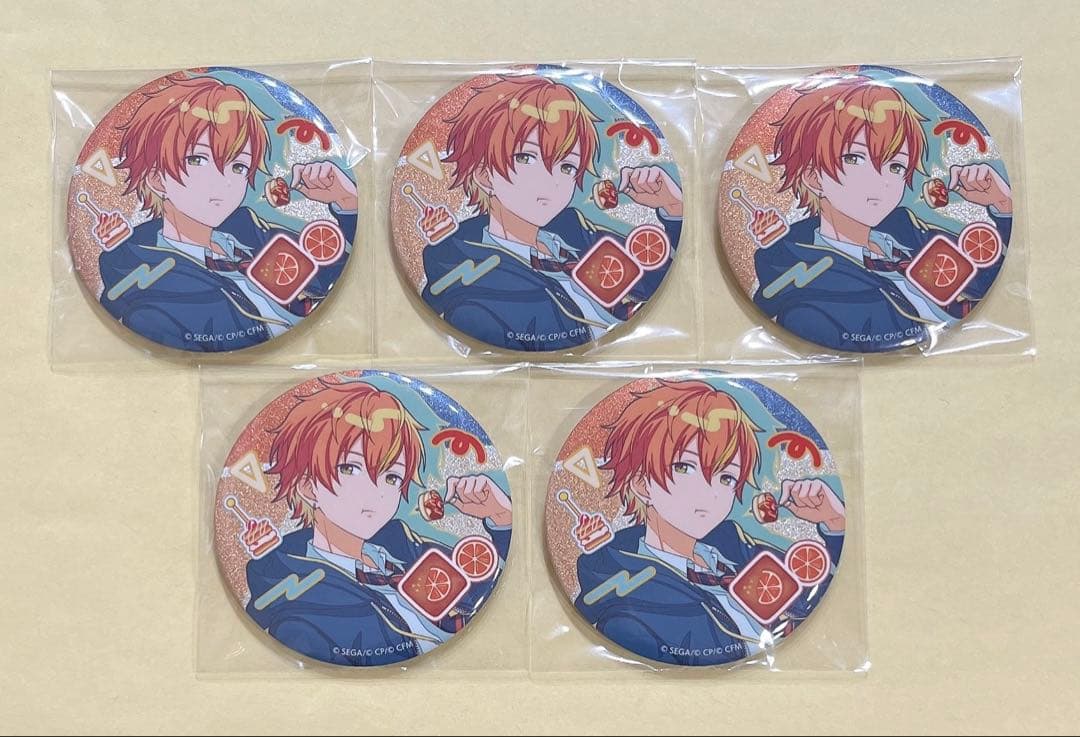 プロセカ バースデー グリッター缶バッジ 東雲彰人