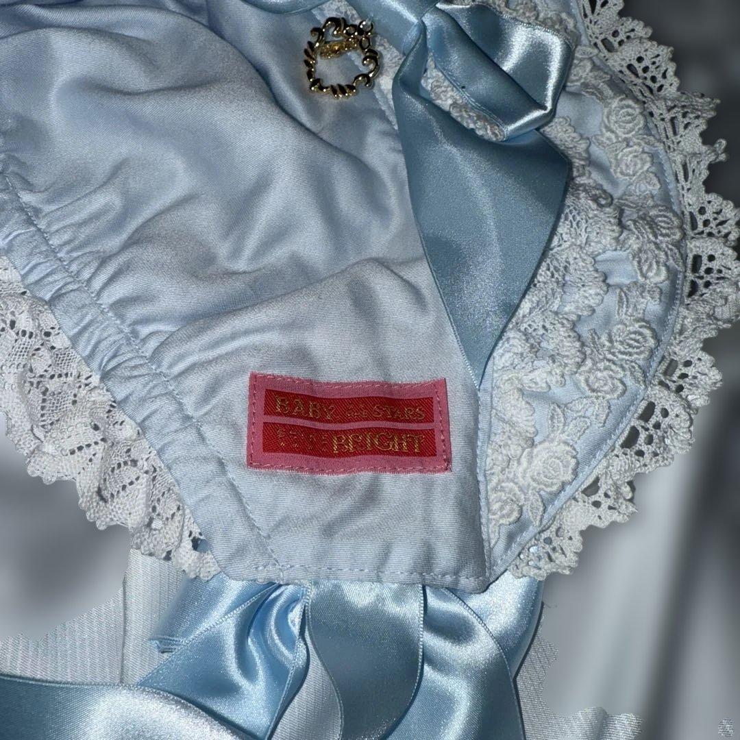 Romantic Roseハーフボンネット　サックス