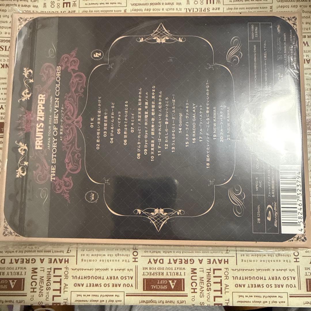 FRUITS ZIPPER ライブ BluRay