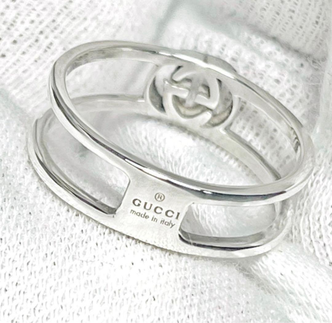 極美品‼️GUCCI 指輪　インターロッキングリング　18号