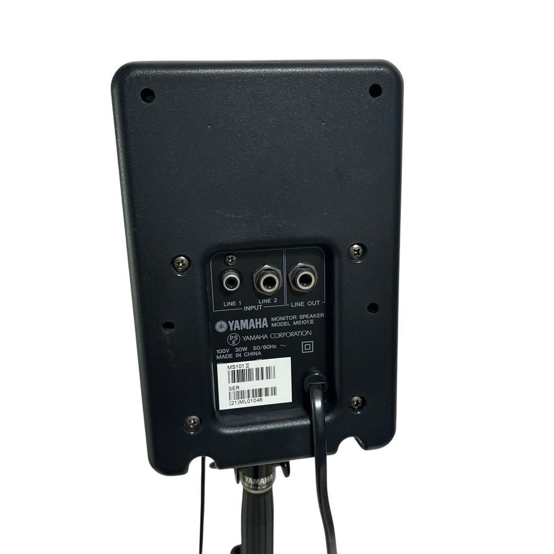 YAMAHA MS101III モニタースピーカー K&Mスタンド付