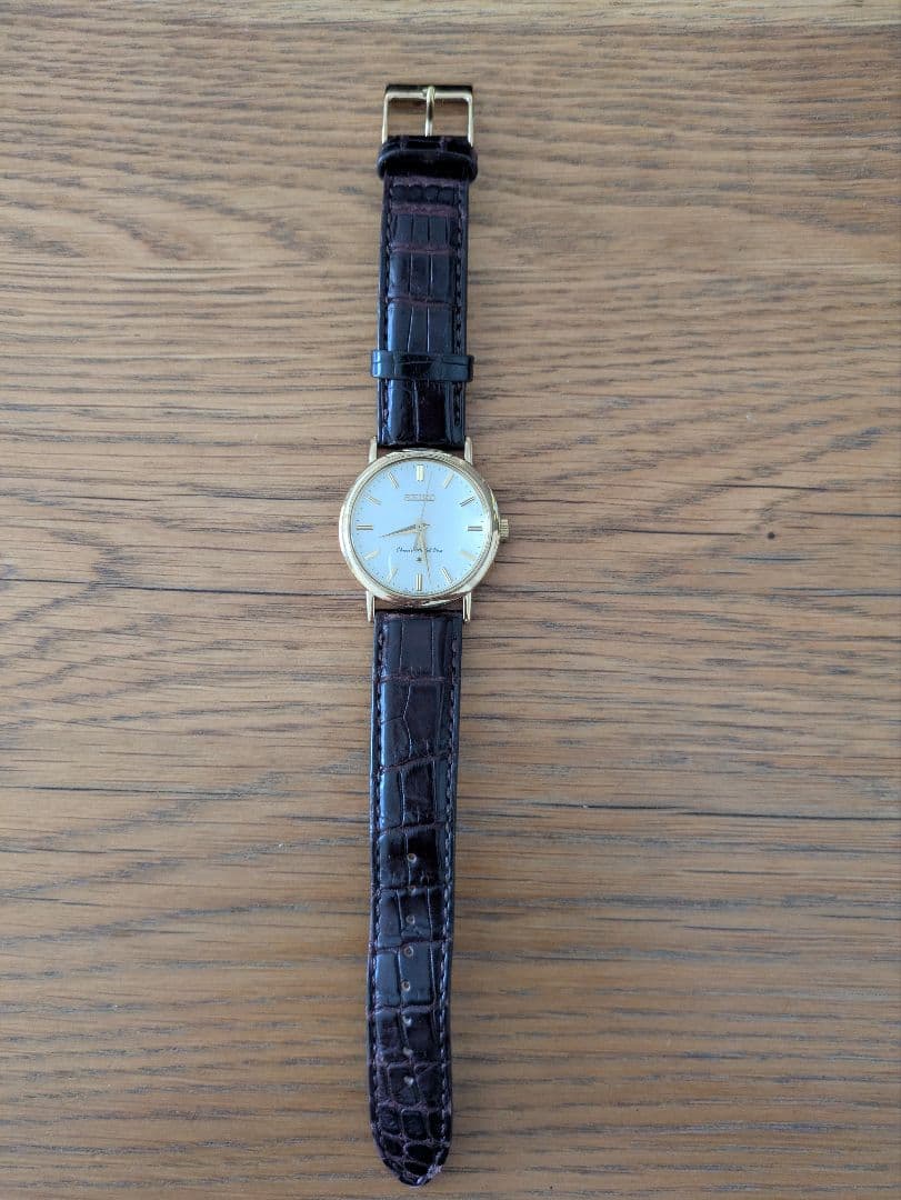 タイムセール☆Seiko×Shinzone ブラウン レザーベルト時計