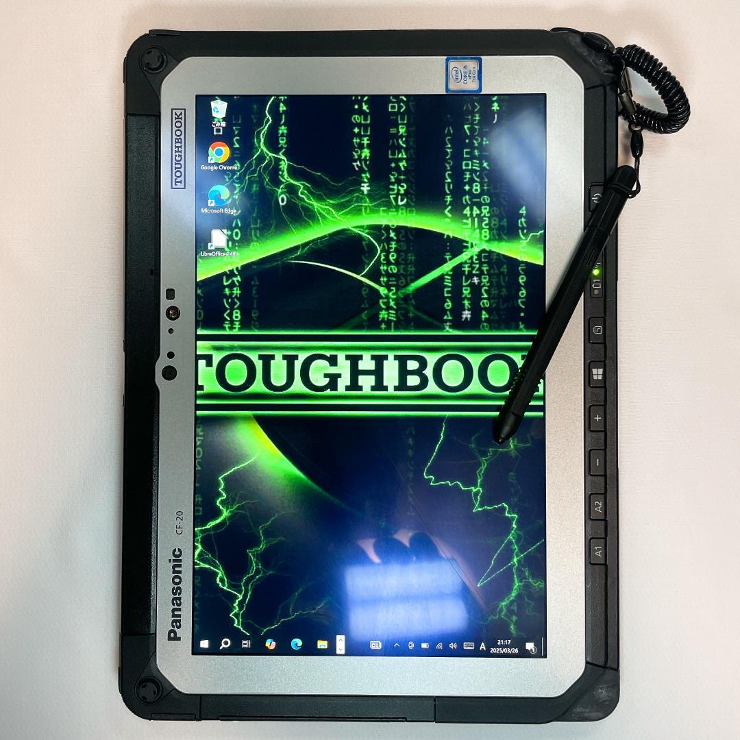 Panasonic TOUGHBOOK CF-20 SSD500GB 頑丈PC