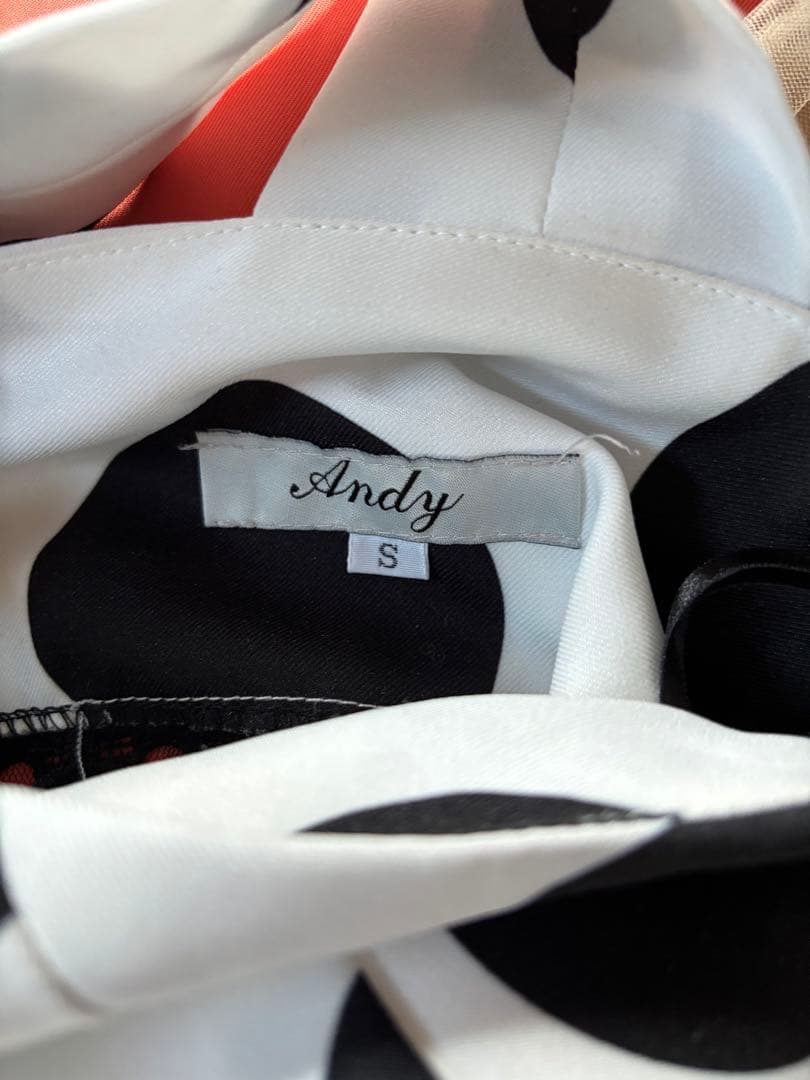 【最終値下げ】Andy 水玉模様ドレス