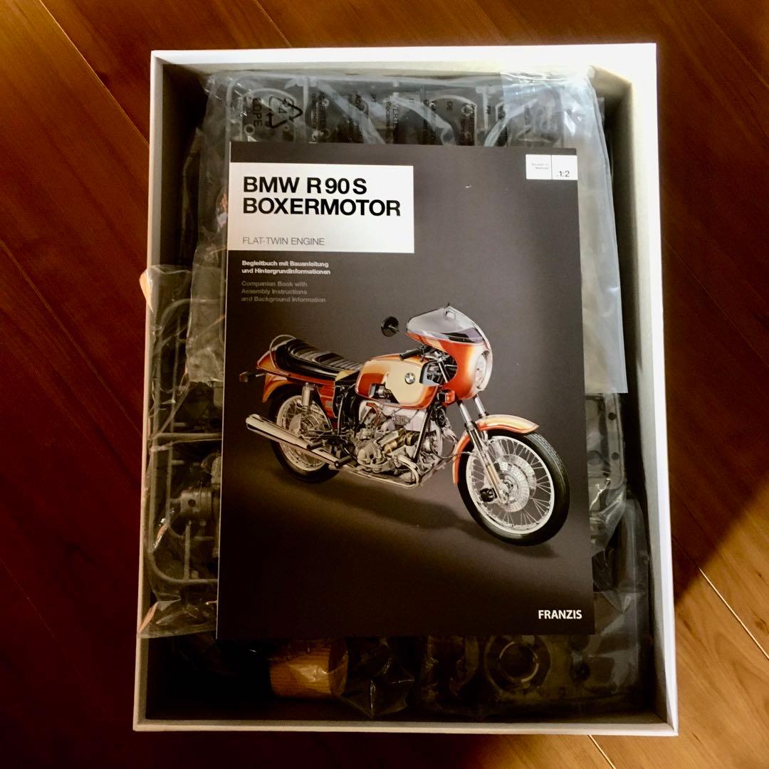 FRANZIS BMW R90S エンジン1/2スケールモデル　未組み立て美品