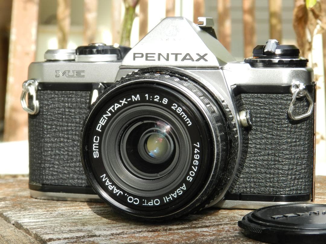 美品 PENTAX ME カメラ SMC PENTAX-M 28 2.4 即撮影