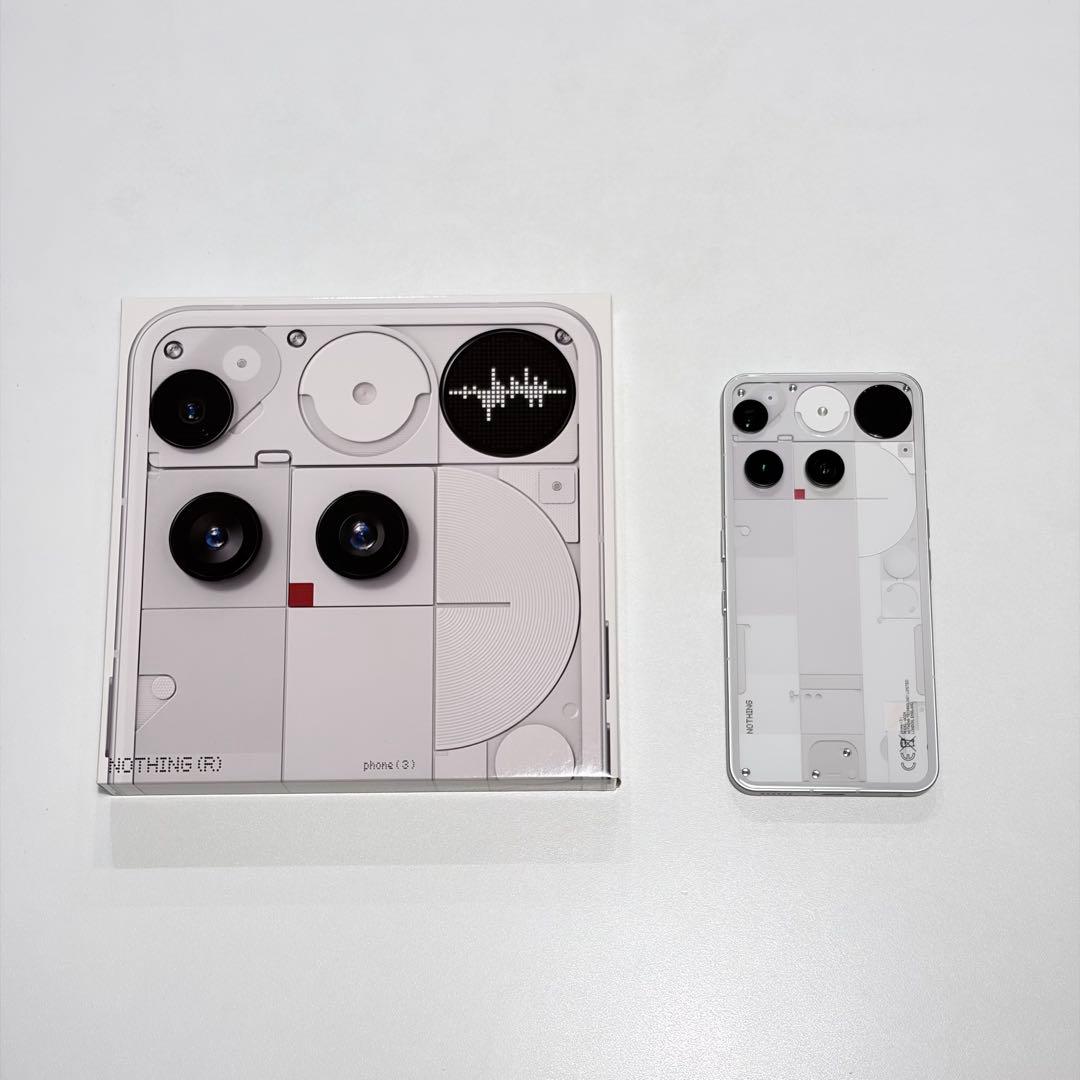 【お得】Nothing Phone (3) White / 12+256GB