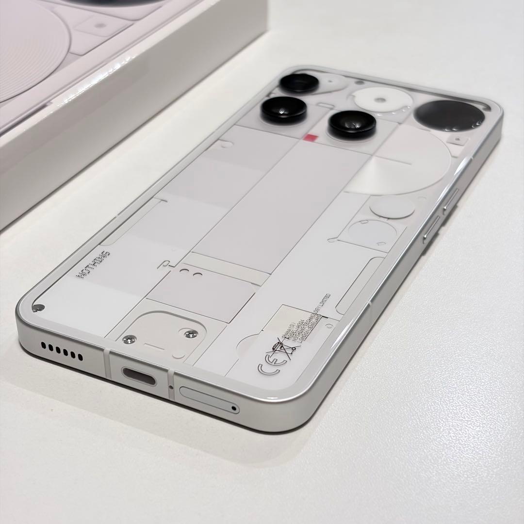 【お得】Nothing Phone (3) White / 12+256GB
