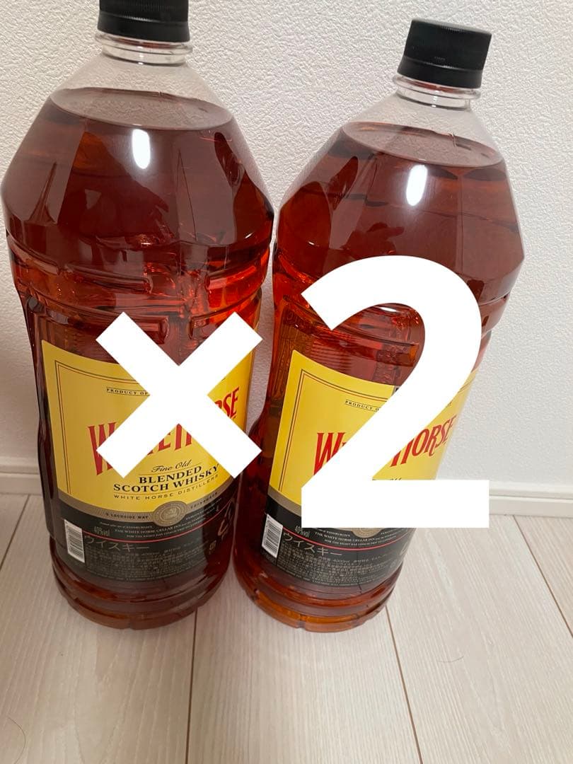 ホワイトホースウイスキー4L 4本セット
