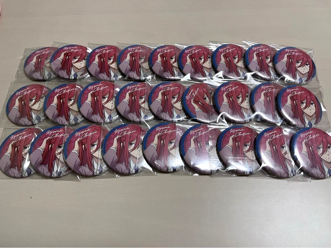 千切豹馬 缶バッジ カラースーツ 27個