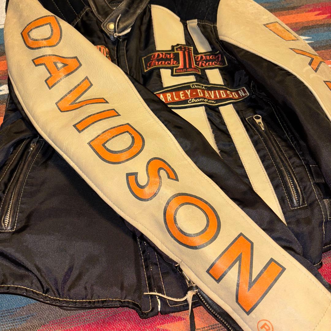 値段交渉可◎90s HARLEY DAVIDSON ライダースジャケット