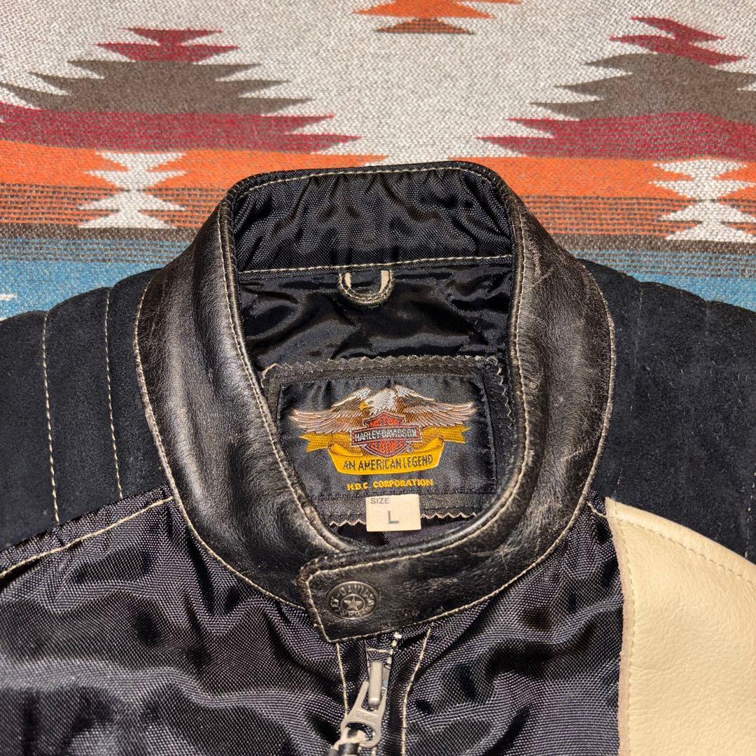 値段交渉可◎90s HARLEY DAVIDSON ライダースジャケット
