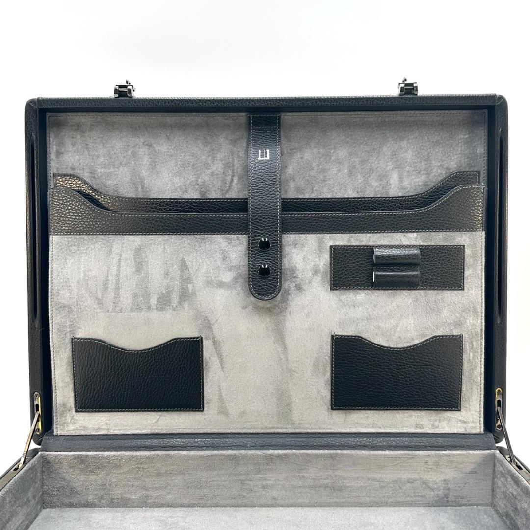 dunhill ダンヒル アタッシュケース ビジネスバッグ オーガナイザー 黒