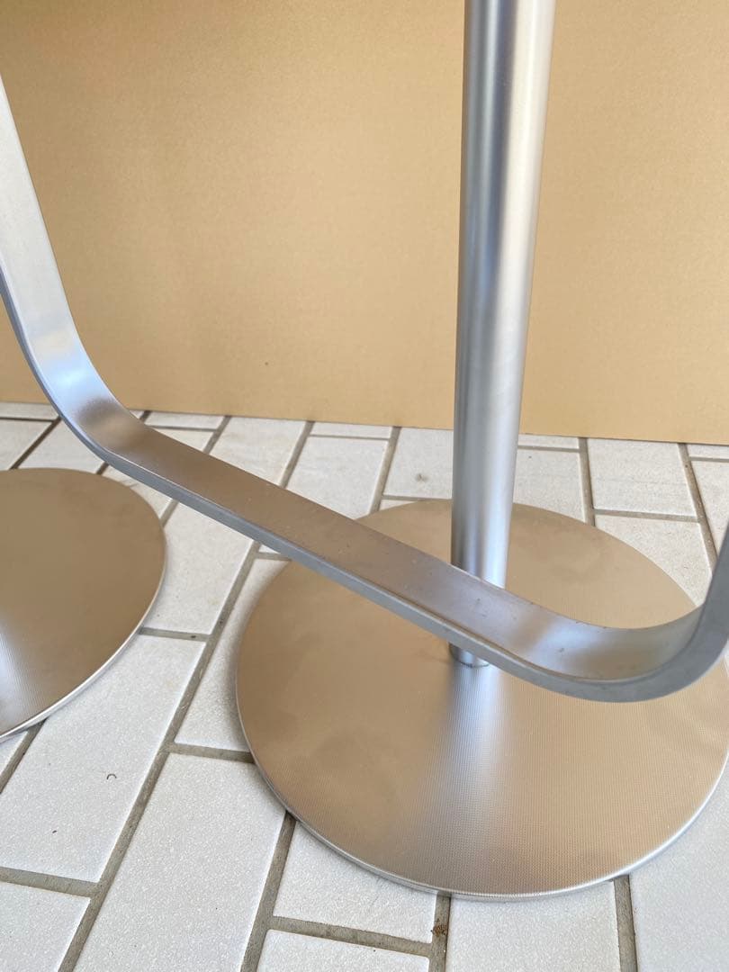 ラパルマ　LEM 昇降式 ハイスツール カウンターチェア　2脚セット