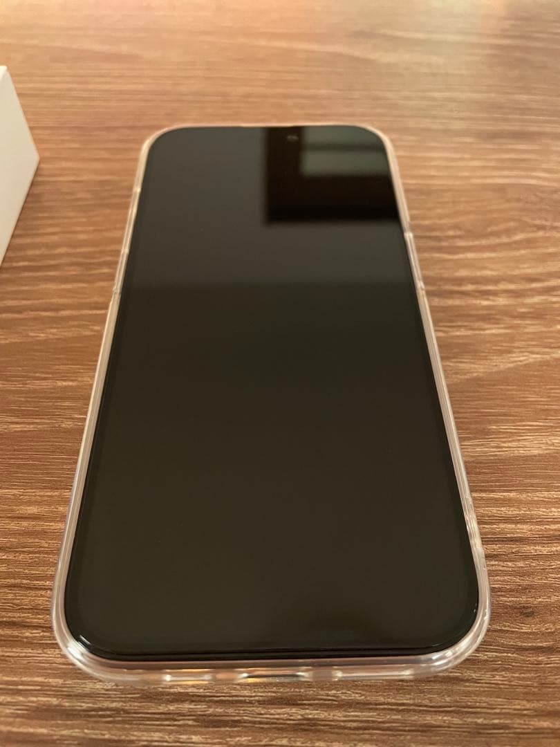 美品 iPhone15pro128GB ブラックチタニウム