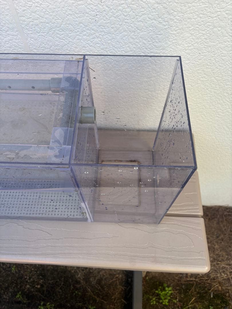 美品　1200 水槽　濾過そう　濾過　アクリル水槽　上部濾過