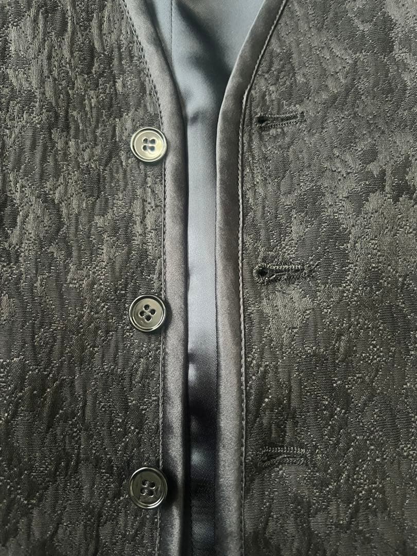 Dolce&Gabbana 黒いスーツベスト サイズ46