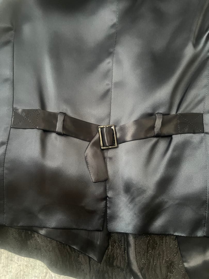 Dolce&Gabbana 黒いスーツベスト サイズ46