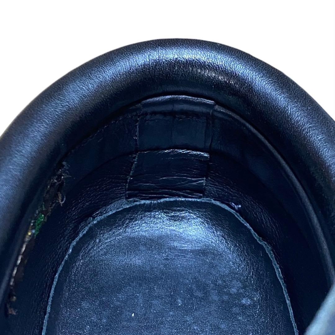 ティンバーランド　26cm デッキシューズ ビブラムソール ブラック 黒 レザー